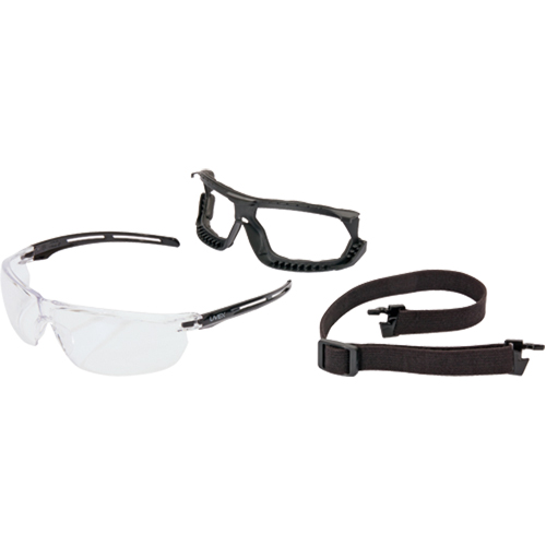 Uvex&reg; Tirade Sealed Safety Glasses, Clear Lens, Anti-Fog, ANSI Z87+/Meets/Exceeds CSA Z94.3 Duraquip Inc