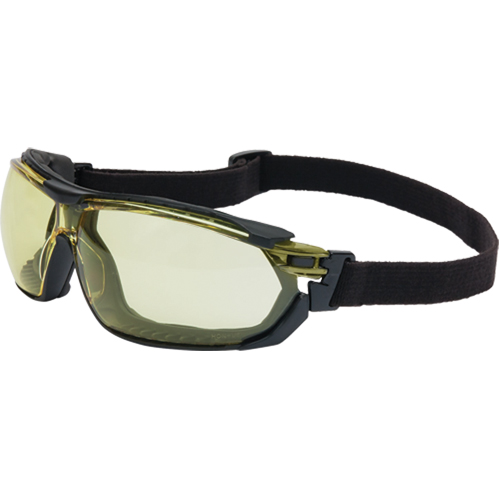 Uvex&reg; Tirade Sealed Safety Glasses, Amber Lens, Anti-Fog, ANSI Z87+/Meets/Exceeds CSA Z94.3 Duraquip Inc