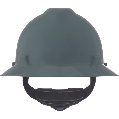 Casques de s&eacute;curit&eacute; &agrave; bordure compl&egrave;te V-Gard, R&eacute;pond aux normes CSA type 1, Suspension Rochet, Non ventil&eacute; Duraquip Inc