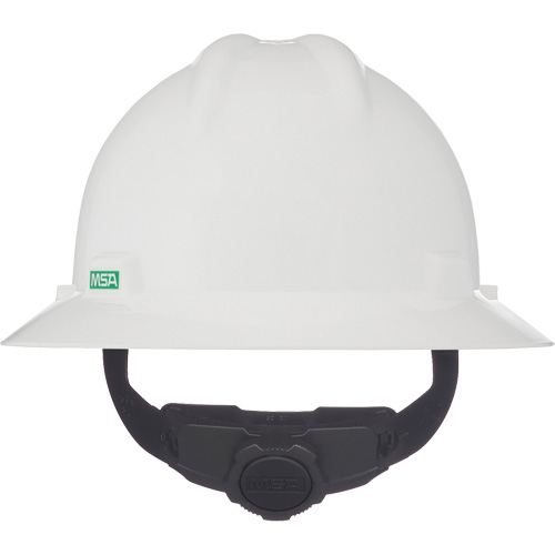Casques de s&eacute;curit&eacute; &agrave; bordure compl&egrave;te V-Gard, R&eacute;pond aux normes CSA type 1, Suspension Rochet, Non ventil&eacute; Duraquip Inc