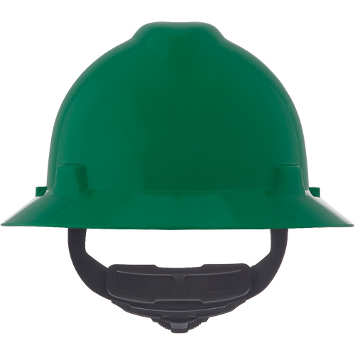 Casques de s&eacute;curit&eacute; &agrave; bordure compl&egrave;te V-Gard, R&eacute;pond aux normes CSA type 1, Suspension Rochet, Non ventil&eacute; Duraquip Inc