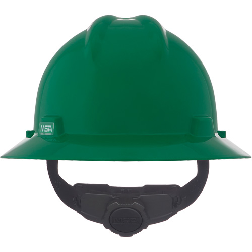 Casques de s&eacute;curit&eacute; &agrave; bordure compl&egrave;te V-Gard, R&eacute;pond aux normes CSA type 1, Suspension Rochet, Non ventil&eacute; Duraquip Inc