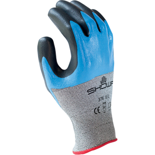 Gants S-Tex 376, Taille T-Grand/9, Calibre 13, Rev&ecirc;tement Mousse de nitrile, Enveloppe en Polyester/Acier inoxydable, ANSI/ISEA 105 niveau 4 Duraquip Inc