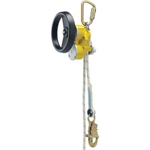 Rollgliss R550 Rescue and Descent Device, 100' L, Kernmantle Lifeline Duraquip Inc