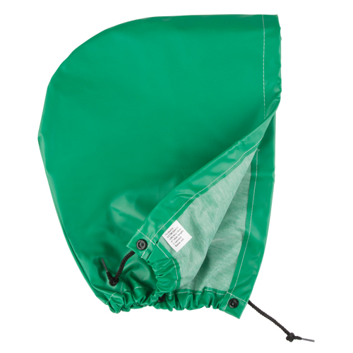 Capuchons imperm&eacute;ables AcidBasic r&eacute;sistants aux produits chimiques et &agrave; l'acide, Taille unique, Vert, Polyester Duraquip Inc