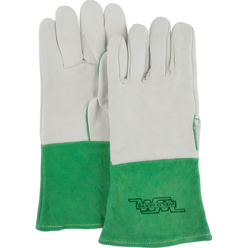 Gants de soudage TIG de premi&egrave;re qualit&eacute;, Cuir fleur de vache, Taille Moyen Duraquip Inc