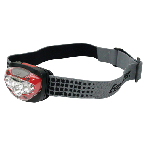 Lampe frontale industrielle HD Vision, DEL, 300 lumens, 4,33 hres de fonctionnement, piles AAA Duraquip Inc