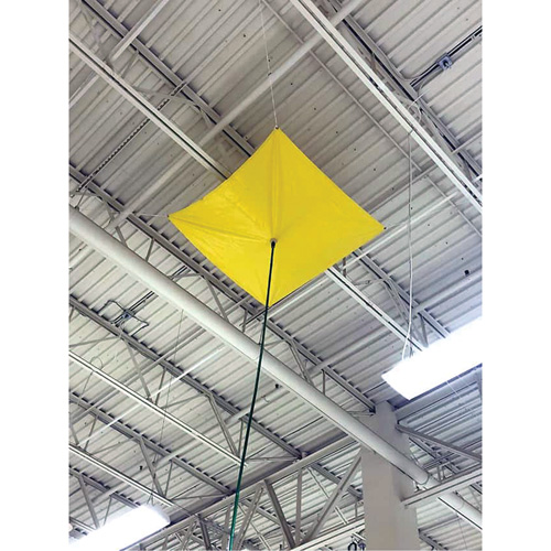 Ultra-Drip Diverter&reg; Roof Drip Diverter, 12' L x 12' W, Vinyl Duraquip Inc