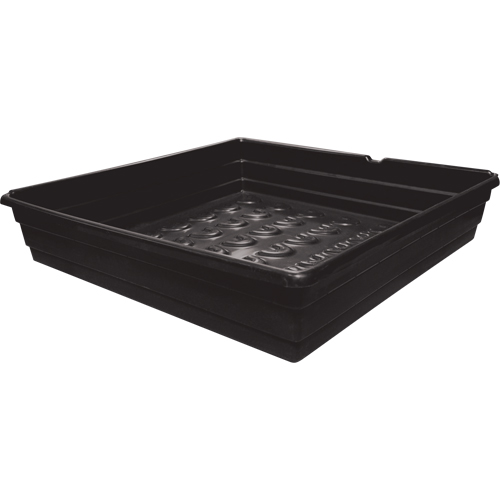 Drum Decks, 30.5" L x 29.5" W x 6" H, 17 US gal. Spill Capacity Duraquip Inc