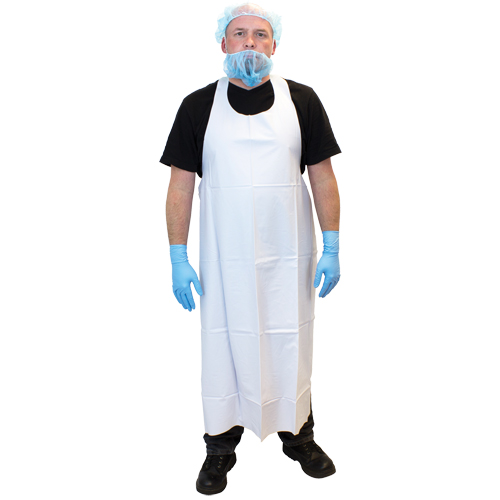 Tabliers en vinyle, Vinyle, Blanc, 35" la x 45" lo Duraquip Inc