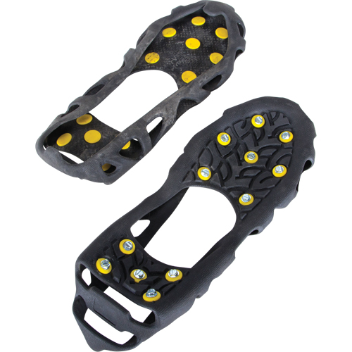 Heavy-Duty Anti-Slip Ice Cleats, Steel, Stud Traction, Medium Duraquip Inc