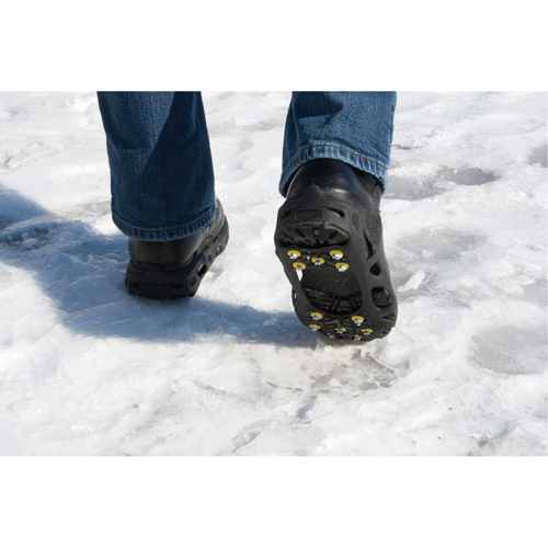 Heavy-Duty Anti-Slip Ice Cleats, Steel, Stud Traction, Medium Duraquip Inc