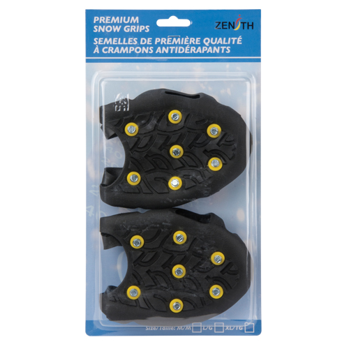 Heavy-Duty Anti-Slip Ice Cleats, Steel, Stud Traction, Medium Duraquip Inc