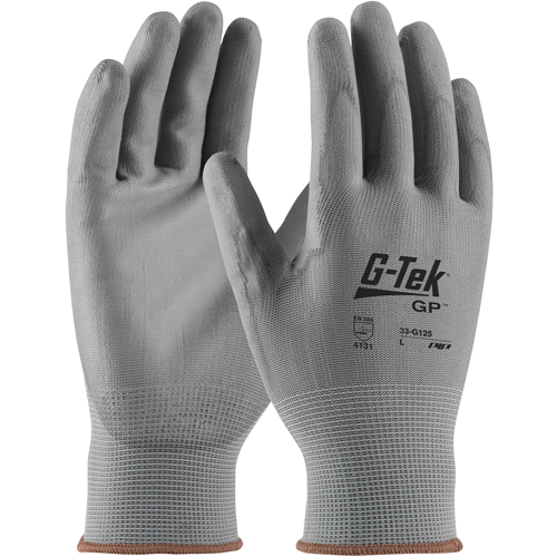 Gants enduits G-Tek 33G-165, 9/Grand, R&ecirc;vetement Polyur&eacute;thane, Calibre 13, Enveloppe en Nylon Duraquip Inc