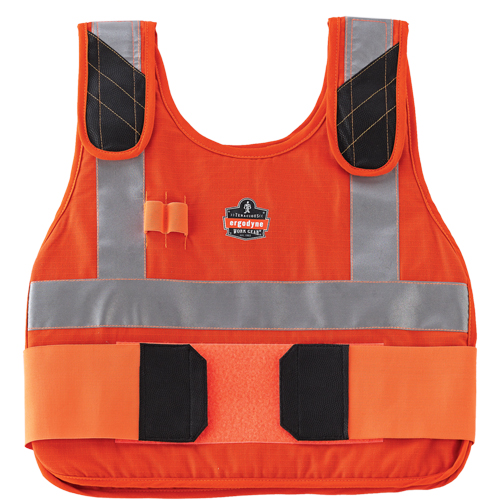 Vestes de refroidissement par changement de phase 6215HV, Petit/Moyen, Orange Duraquip Inc