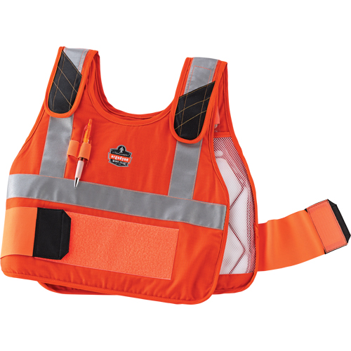 Vestes de refroidissement par changement de phase 6215HV, Petit/Moyen, Orange Duraquip Inc