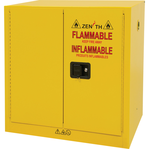 Armoire pour produits inflammables, 22 gal., 2 Porte(s), 35" La x 35" h x 22" p Duraquip Inc