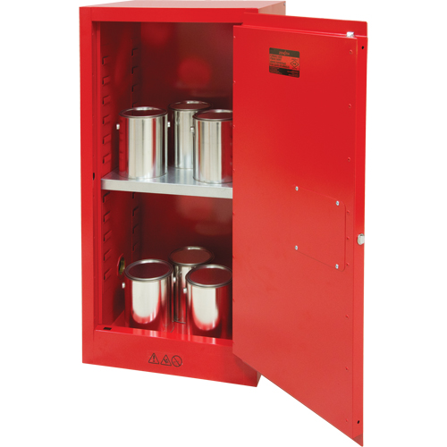 Paint/Ink Cabinet, 20 gal. Duraquip Inc