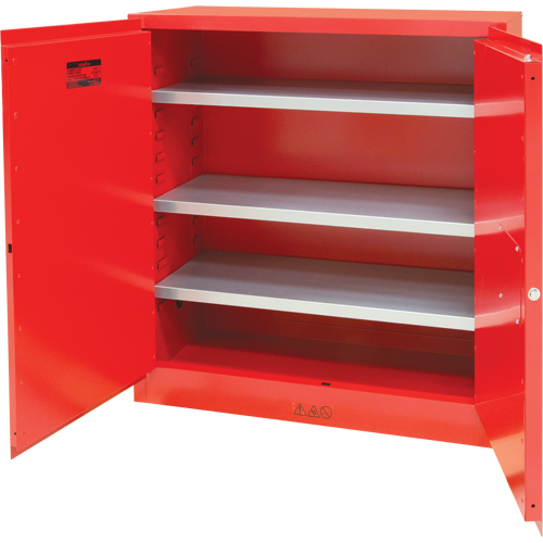 Armoire pour peintures et encres, 45 gal., 3 tablettes Duraquip Inc