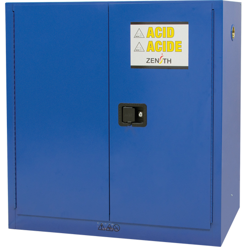 Armoire pour liquides corrosifs, 30 gal., 43" x 44" x 18" Duraquip Inc