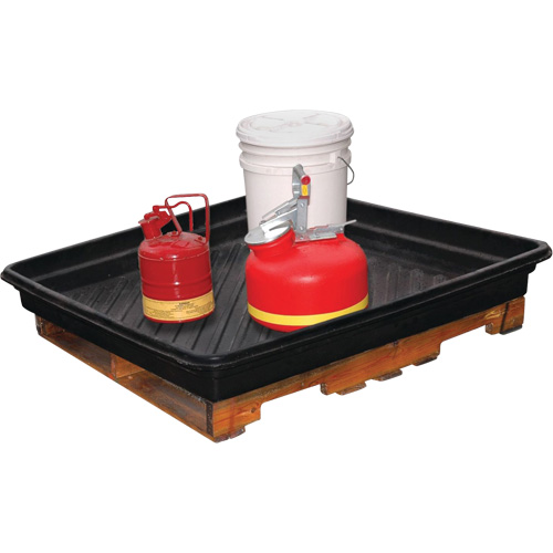 Ultra-Utility Trays&reg;, 40" L x 48" W x 3.5" H, 30 US gal. Spill Capacity Duraquip Inc