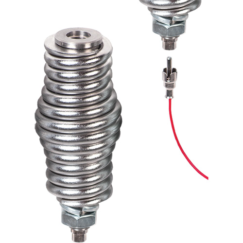 Safety Whip&reg; Flagstaff Mounting Base, Spring Mount Duraquip Inc