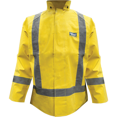 Miner 49er Mining Jacket, Neoprene, Small, Lime-Green Duraquip Inc