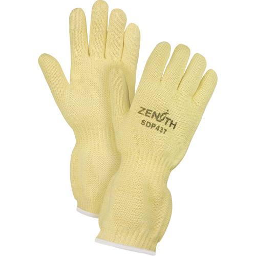 Flame & Cut-Resistant Gloves, Twaron&reg;, Large, Protects Up To 482° F (250° C) Duraquip Inc