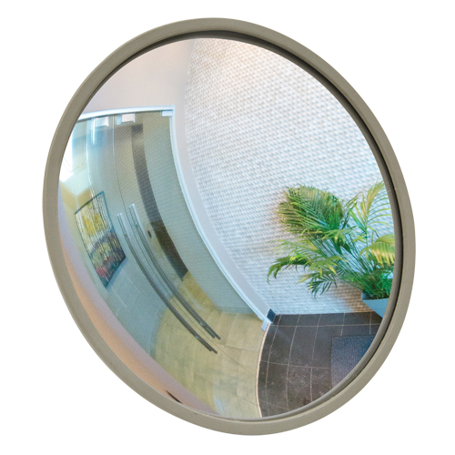 Miroir convexe avec support, Int&eacute;rieur/Ext&eacute;rieur, Diam&egrave;tre 12" Duraquip Inc
