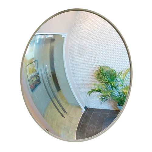 Miroir convexe avec support, Int&eacute;rieur/Ext&eacute;rieur, Diam&egrave;tre 30" Duraquip Inc