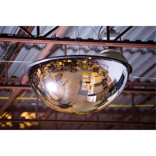 360° Dome Mirror, Full Dome, Closed Top, 18" Diameter Duraquip Inc