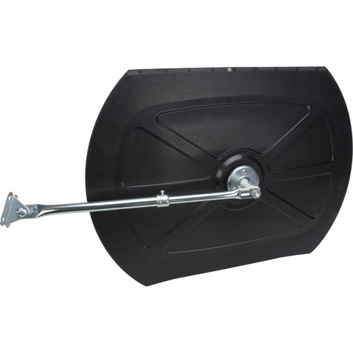 Miroir convexe rectangulaire/rond avec bras t&eacute;lescopique, 20" h x 30" la, Int&eacute;rieur/Ext&eacute;rieur Duraquip Inc