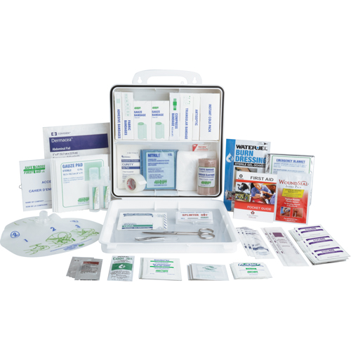 Trousse de premiers soins sp&eacute;cialis&eacute;e, F&eacute;d&eacute;ral Duraquip Inc