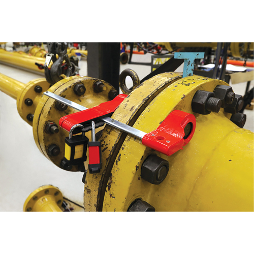 Blind Lockout Device Small, Flange Type Duraquip Inc