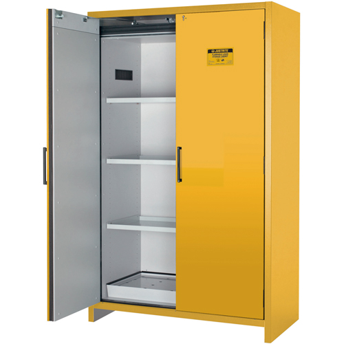 Armoire d'entreposage 90 minutes s&eacute;curitaire et conforme &agrave; la norme EN, 45 gal., 2 Porte(s), 46,97" La x 76,89" h x 24,21" p Duraquip Inc