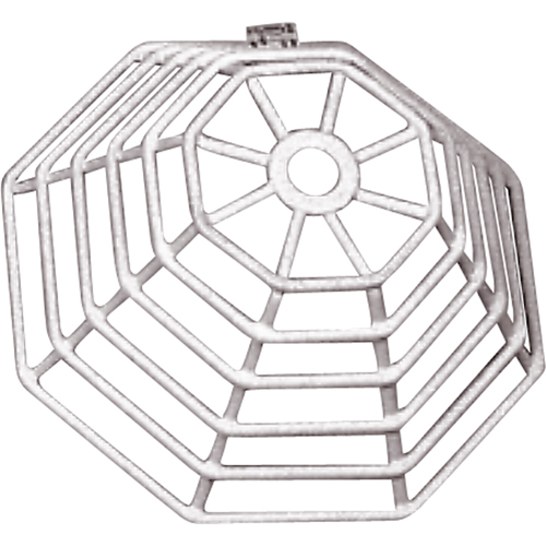 Grille de protection Web Stopper en acier profil bas pour d&eacute;tecteur de fum&eacute;e Duraquip Inc