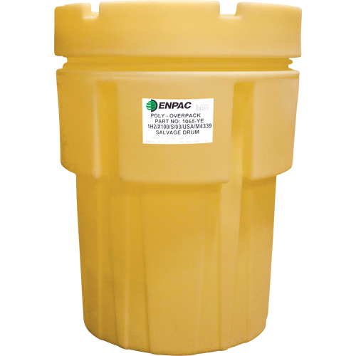Poly-Overpack&reg; 65 Salvage Drum, 65 US gal., Stationary Duraquip Inc