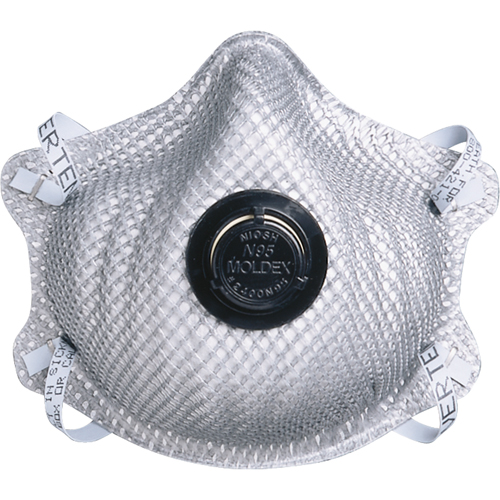 Respirateurs contre les particules 2400, N95, Certifi&eacute; NIOSH, Grand/Moyen Duraquip Inc