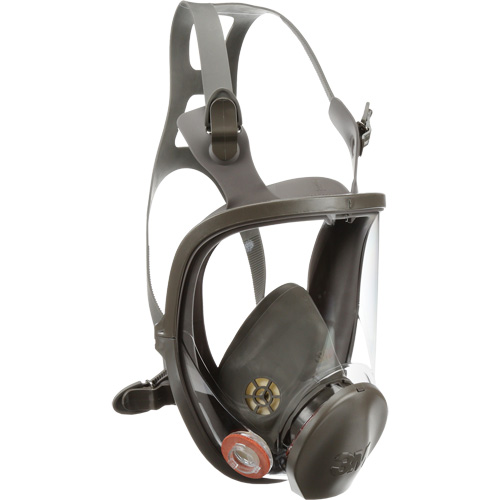 6000 Series Full Facepiece Reusable Respirator, Elastomer/Silicone/Thermoplastic, Medium Duraquip Inc