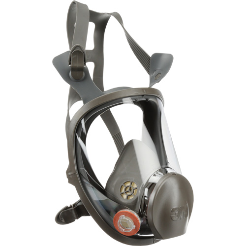 6000 Series Full Facepiece Reusable Respirator, Elastomer/Silicone/Thermoplastic, Large Duraquip Inc