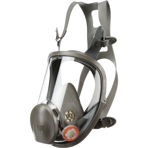 6000 Series Full Facepiece Reusable Respirator, Elastomer/Silicone/Thermoplastic, Large Duraquip Inc