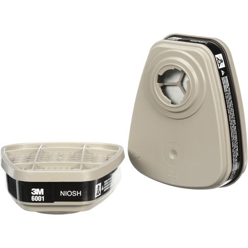 Cartouches pour respirateur s&eacute;rie 6000, Cartouche gaz/vapeur, Vapeur organique Duraquip Inc