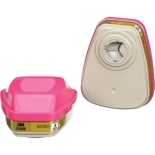 Cartouches pour respirateur s&eacute;rie 6000, Cartouche gaz/vapeur, Gaz multiples/Vapeurs/P100 Duraquip Inc