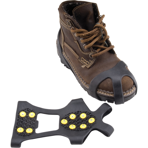 Anti-Slip Ice Cleats, Steel, Stud Traction, Large Duraquip Inc