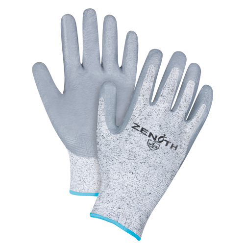 Seamless Stretch Cut-Resistant Gloves, Size X-Large/10, 13 Gauge, Nitrile Coated, HPPE Shell, ANSI/ISEA 105 Level 2/EN 388 Level 3 Duraquip Inc