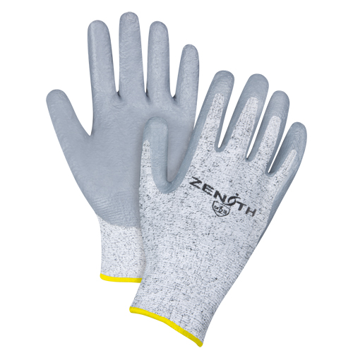 Seamless Stretch Cut-Resistant Gloves, Size 2X-Large/11, 13 Gauge, Nitrile Coated, HPPE Shell, ANSI/ISEA 105 Level 2/EN 388 Level 3 Duraquip Inc