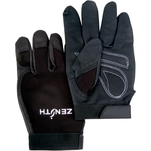 Gants pour m&eacute;canicien ZM300, Paume Cuir fleur de vache, Taille Moyen Duraquip Inc