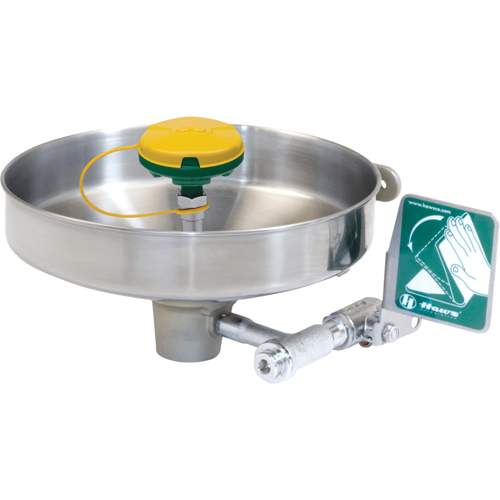 Axion&reg; Eye/Face Wash Station, Wall-Mount Installation, Stainless Steel Bowl Duraquip Inc