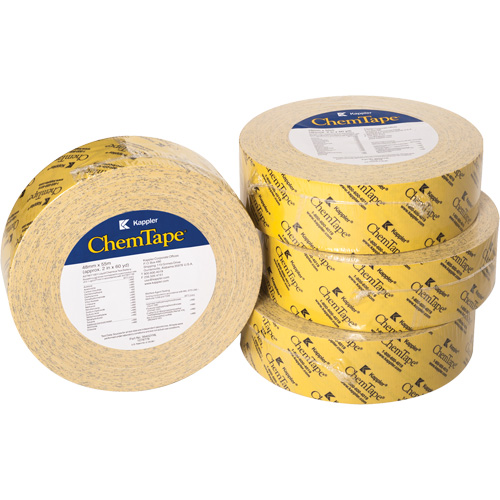 Ruban r&eacute;sistant aux produits chimiques ChemTape, 50,8 mm (2") x 50 m (164'), Jaune Duraquip Inc