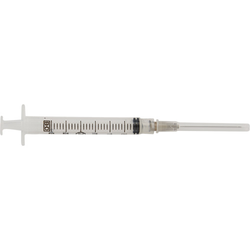 Syringe with BD PrecisionGlide Needle, 3 ml Duraquip Inc